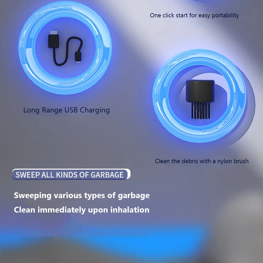 DustCure™ Mini Desktop Cleaner